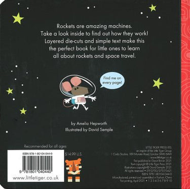 How It Works: Rocket, Board Book